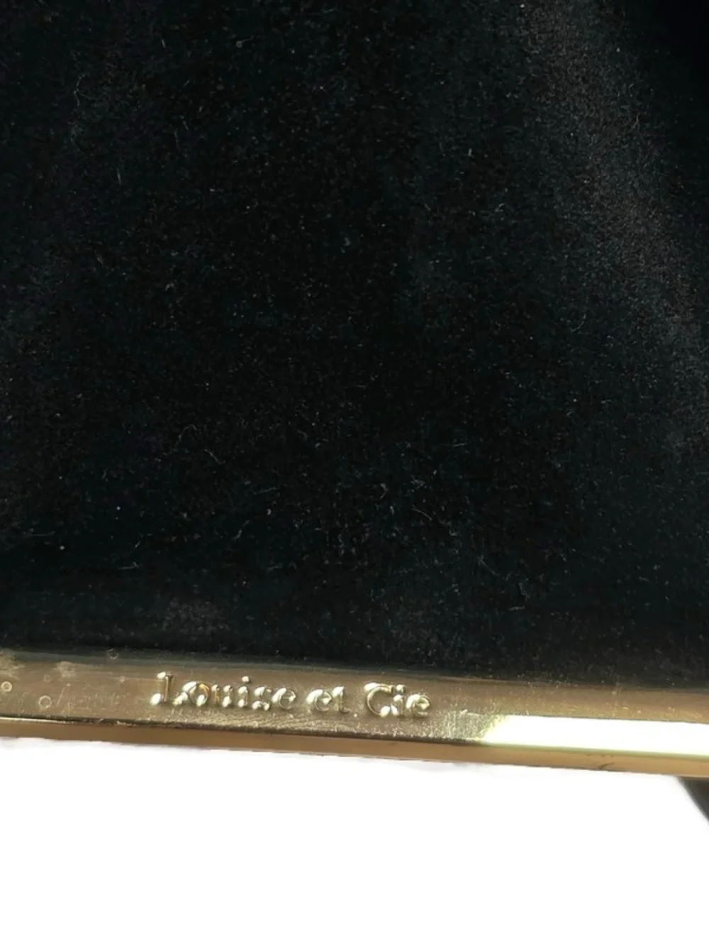 Louise Et Cie Laptop Bag Womens Large Black Leather Tote Zip Work Shoulder